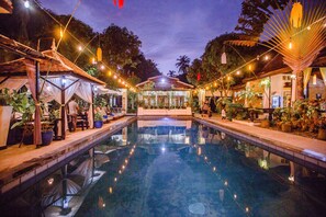 Superior King Room - Free Pickup | Outdoor pool | Outdoor pool, sun loungers - The Sanctuary Villa Battambang (Battambang)