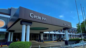 Façana frontal de l'allotjament