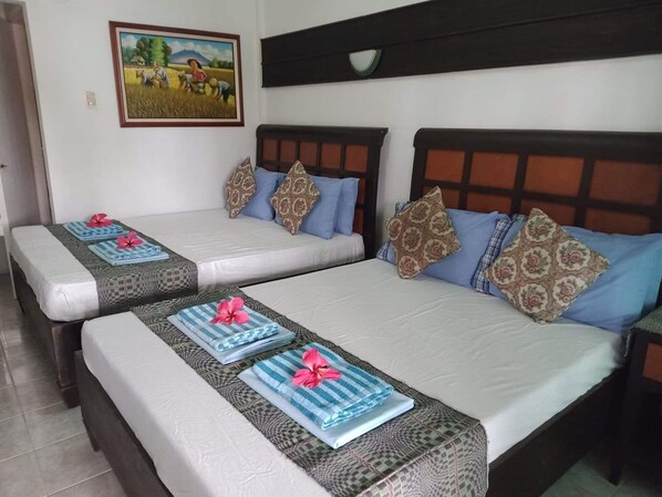 Individually decorated, individually furnished, bed sheets - Rio Grande de Laoag Resort Hotel (Laoag)