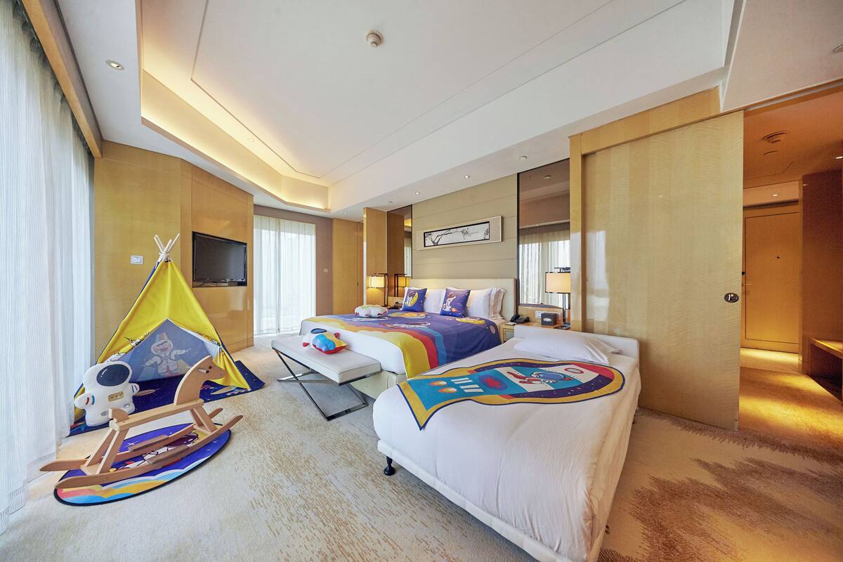 Family Suite, Multiple Beds, Sea View | Premium bedding, down comforters, minibar, in-room safe