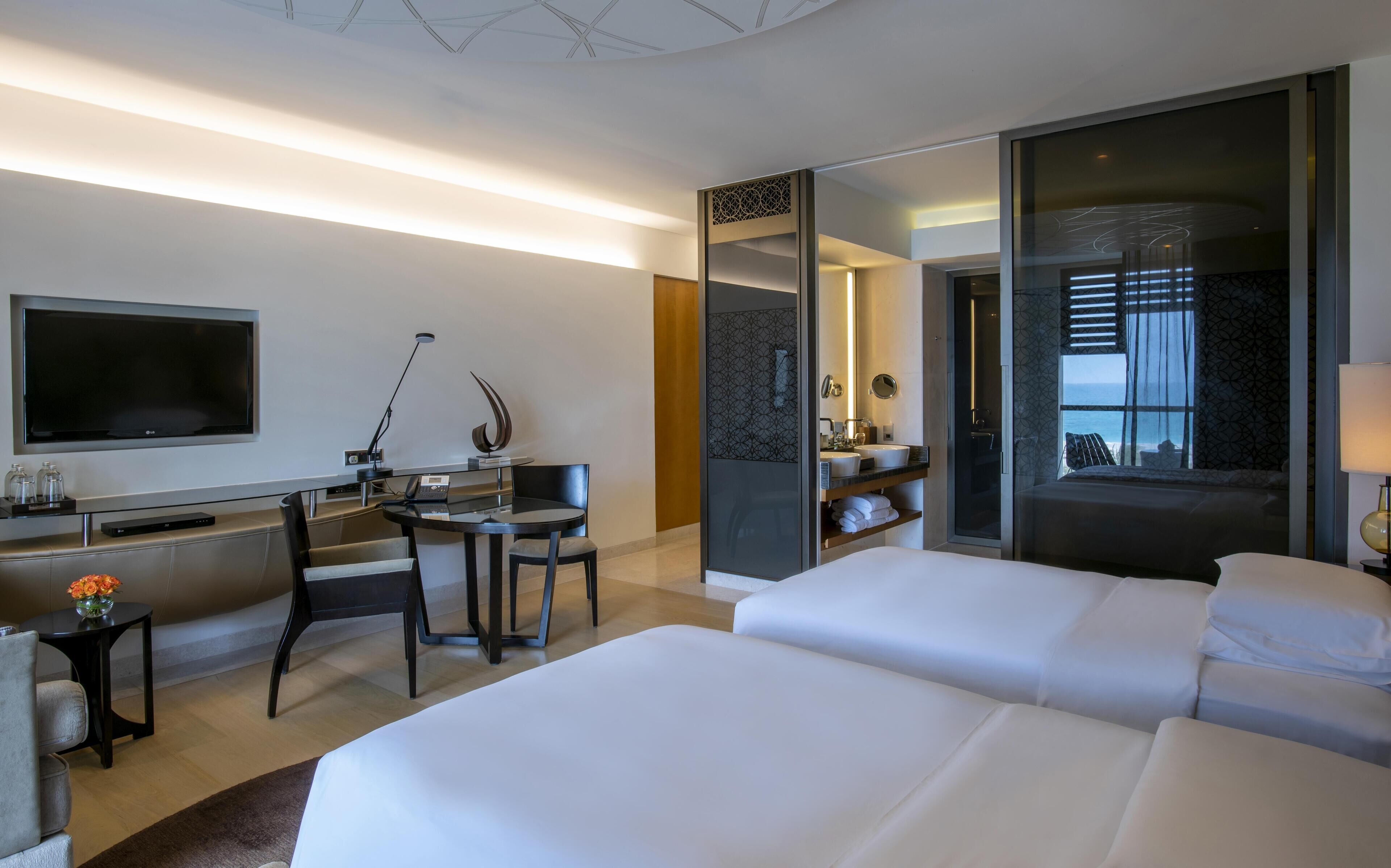 Room, 2 Katil Bujang (Single) | Cadar kapas Mesir, peralatan tempat tidur premium 