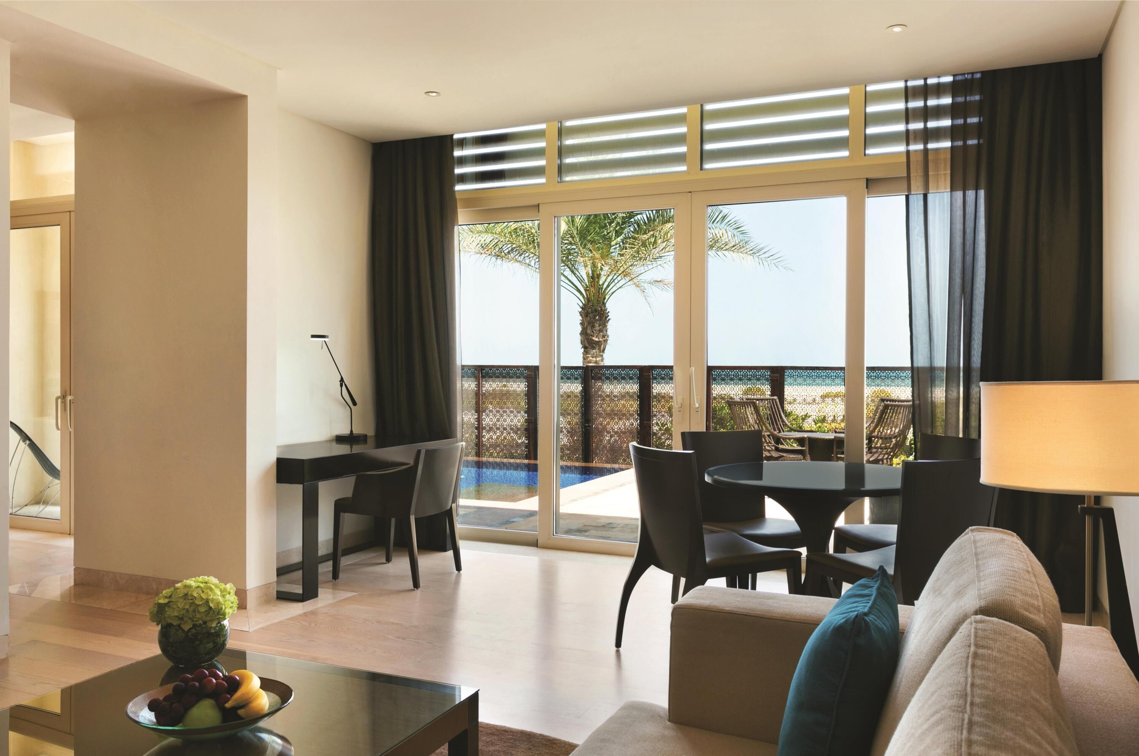 Villa, 1 Bedroom, Beach View (Plunge Pool) | Egyptian cotton sheets, premium bedding, free minibar items