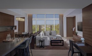 Executive Villa, 2 Bedrooms, Private Pool | Egyptian cotton sheets, premium bedding, free minibar items