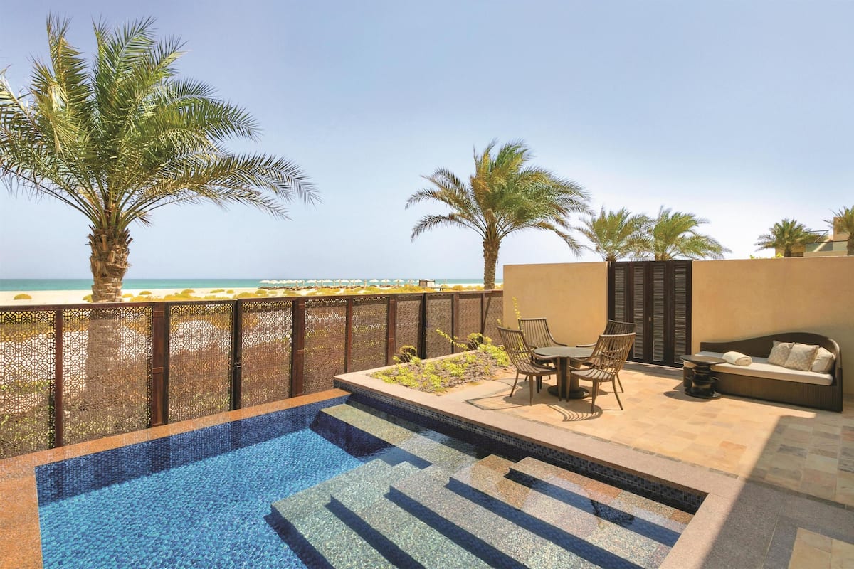 Villa, 1 slaapkamer, uitzicht op strand (Plunge Pool) | Lakens van Egyptisch katoen, luxe beddengoed