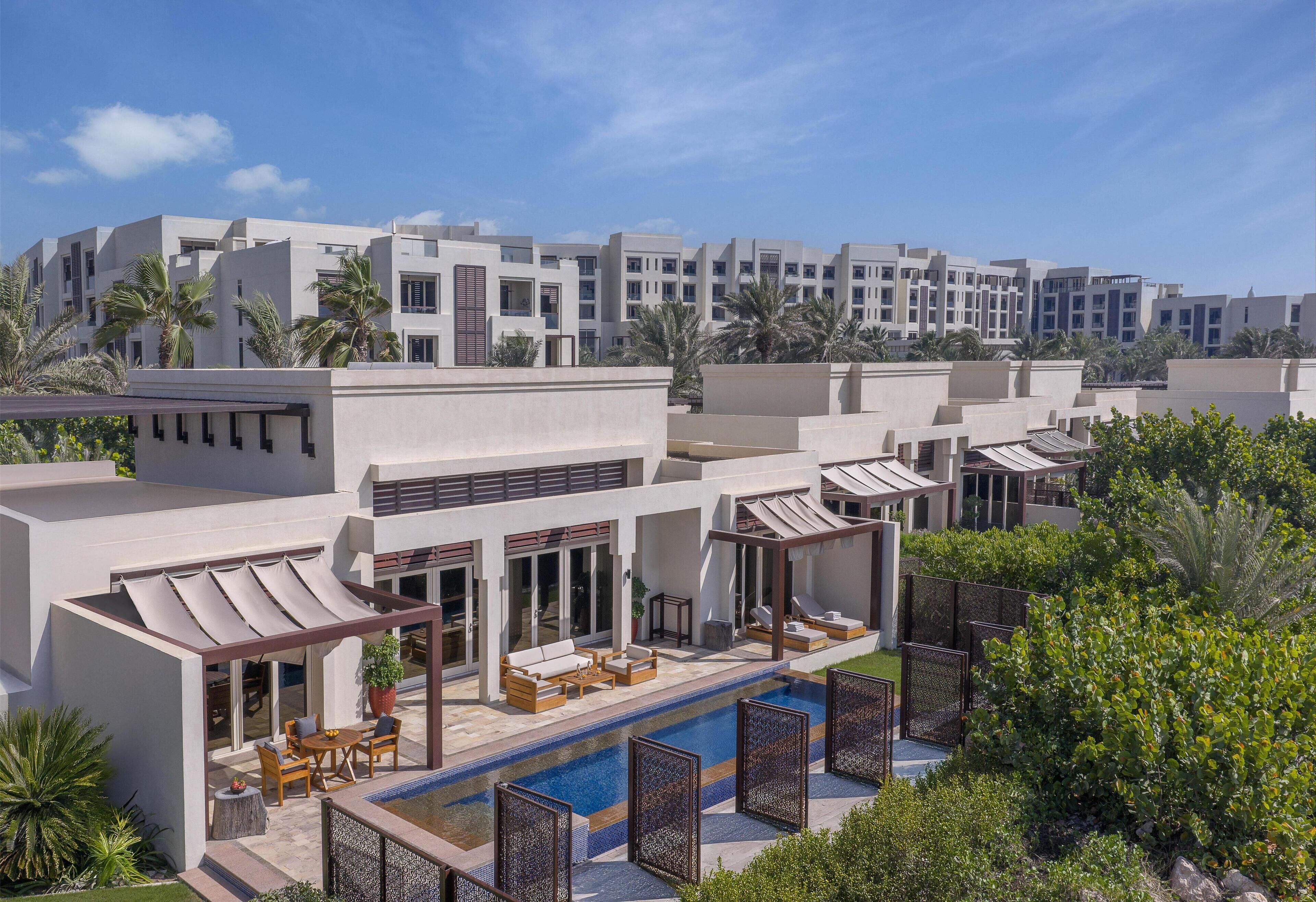 Villa Executive - 2 sovrum - privat pool | Egyptiska bomullslakan och sängtillbehör av högsta kvalitet