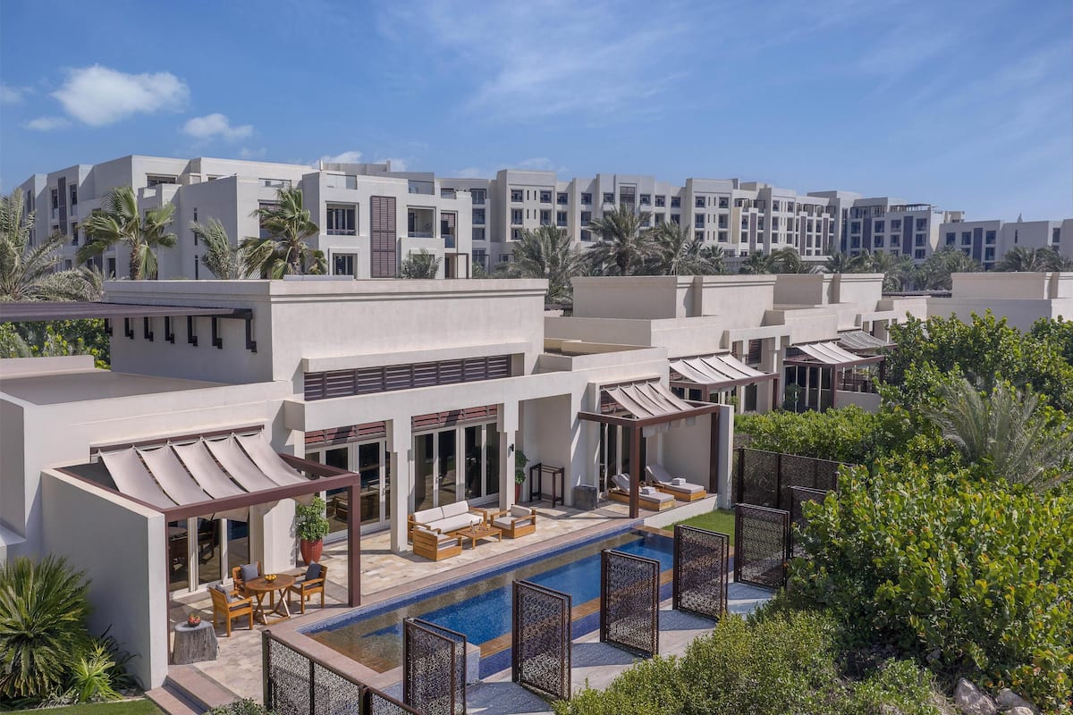 Executive Villa, 2 Bedrooms, Private Pool | Egyptian cotton sheets, premium bedding, free minibar items