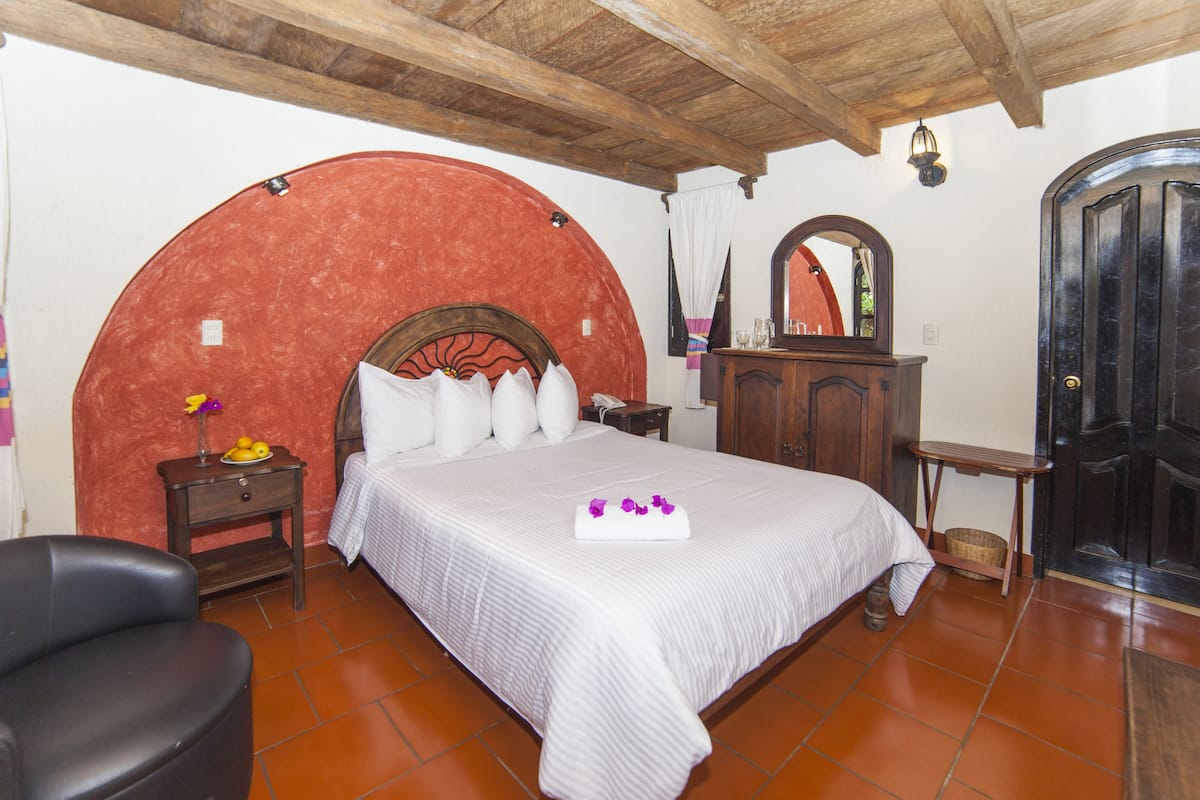 Down duvets, in-room safe, individually decorated
