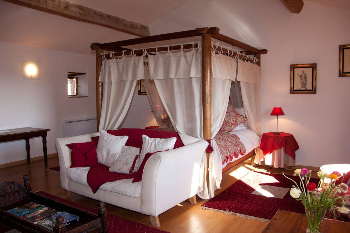Deluxe-Apartment, 1 Schlafzimmer, Küche | Wohnbereich