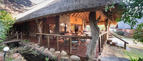 Façade de l’hébergement