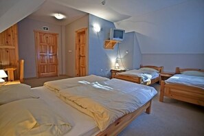 Mörkläggningsgardiner och gratis wi-fi