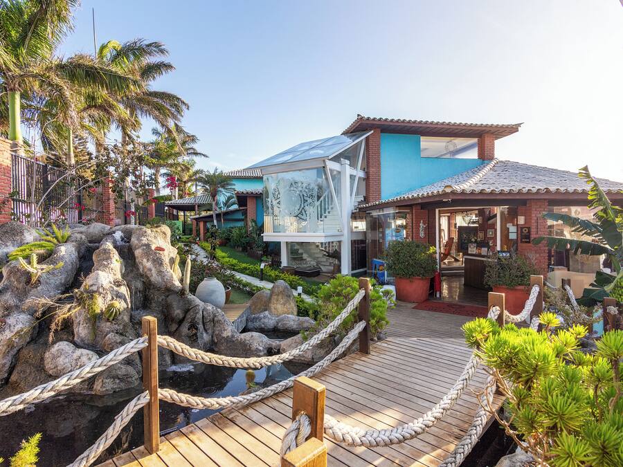 Pasillos con baranda