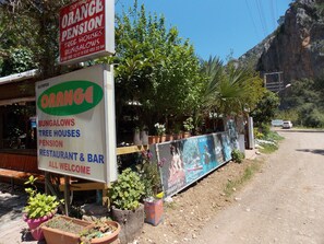 Blick von der Unterkunft