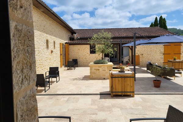Chambre double standard avec terrasse | Terrace/patio