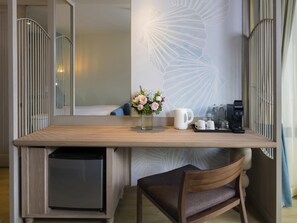 Junior Suite, 1 King Bed, Mountain View | In-room safe, desk, blackout curtains, iron/ironing board - Mercure Samui Chaweng Tana Hotel (Koh Samui)
