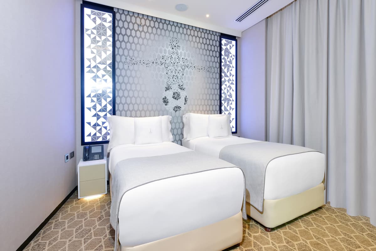 Premium bedding, minibar, in-room safe, desk