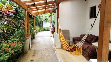 Family Quadruple Room, 1 Bedroom, Non Smoking | Terrace/patio