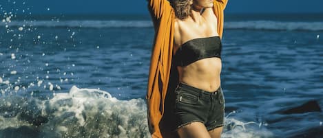 Accommodatie ligt op het strand