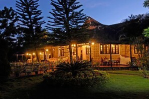 Front of property - evening/night - KTDC Lake Palace Thekkady (Peermade)