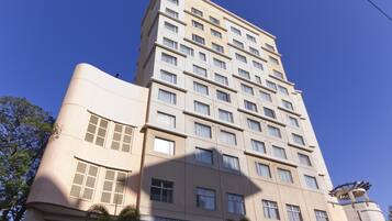 Voorkant van accommodatie