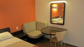 Free WiFi, bed sheets