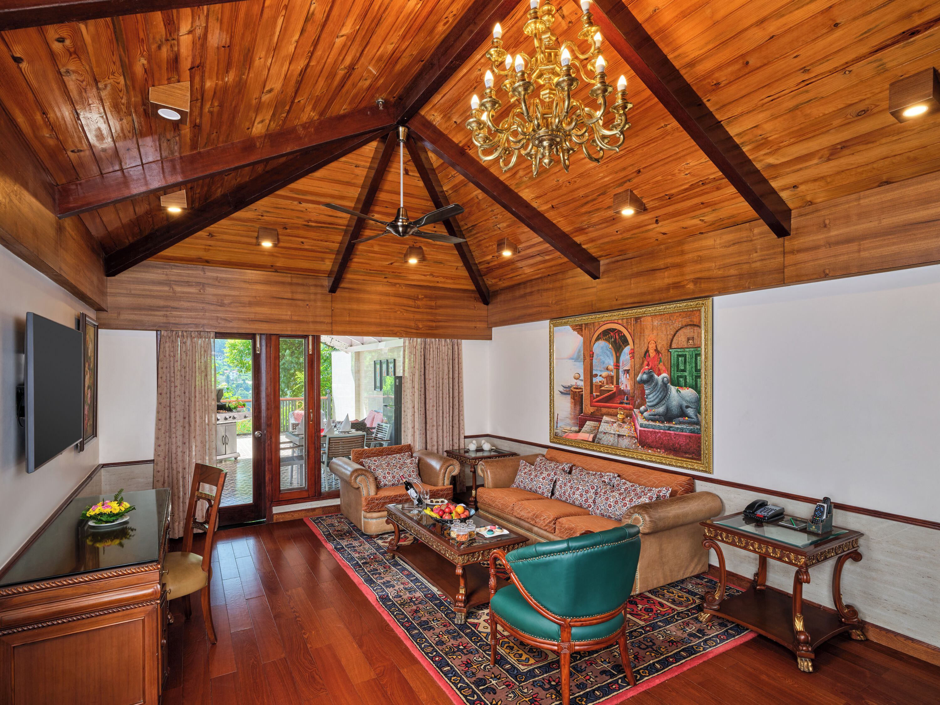 Imperial Villa | Living area | LCD TV, DVD player