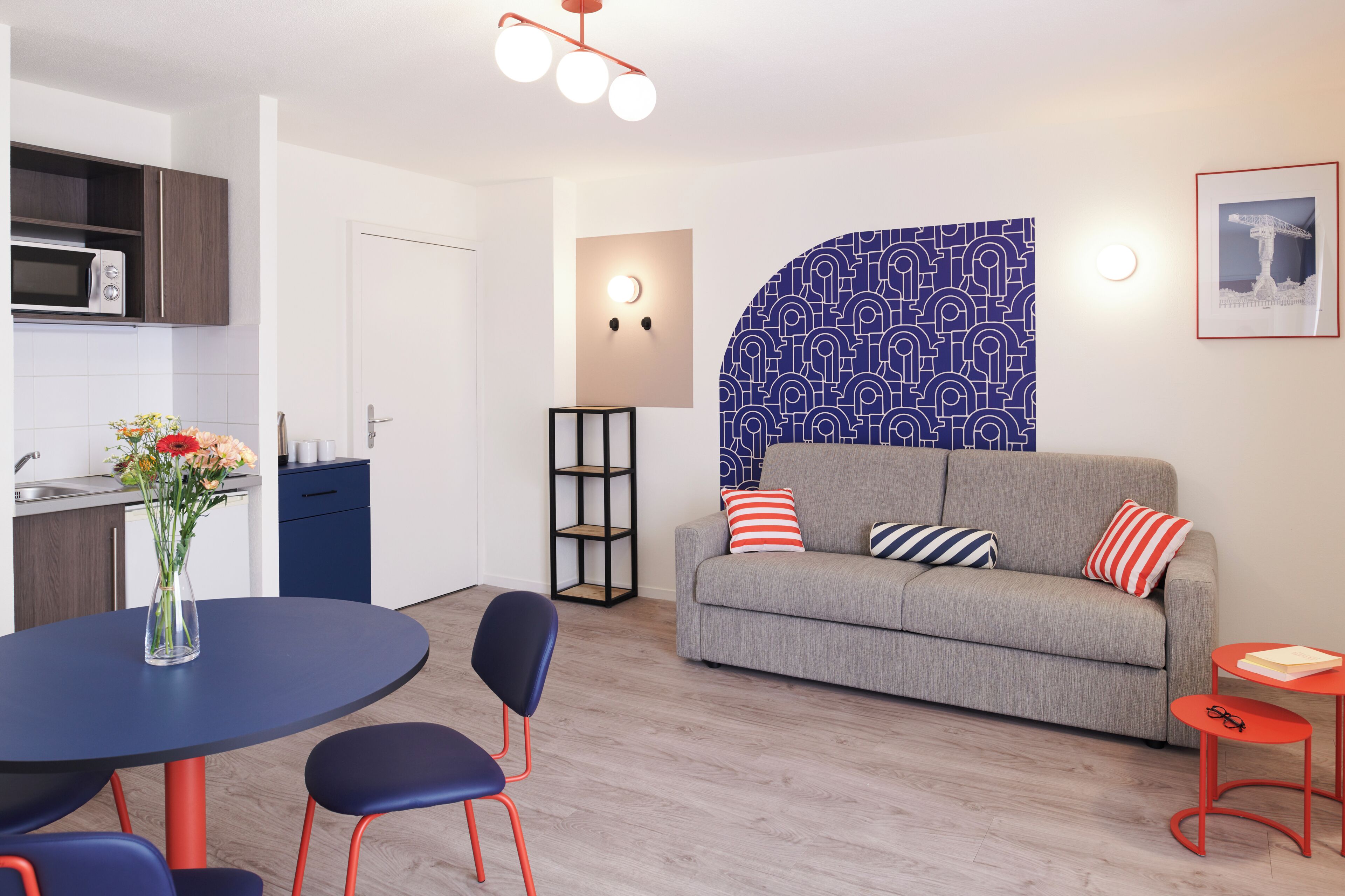 Departamento, 1 habitación | Área de sala de estar