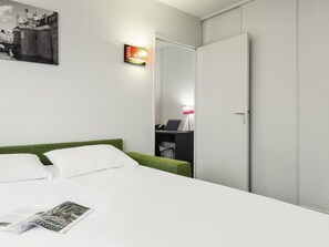 Lägenhet - 1 sovrum | Skrivbord, ljudisolering, strykjärn/strykbräda och gratis wi-fi