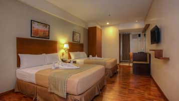 Minibar, caja de seguridad en la habitación, escritorio y wifi gratis