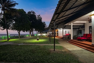 Front of property - evening/night