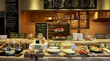 Daily buffet breakfast (EUR 25 per person)