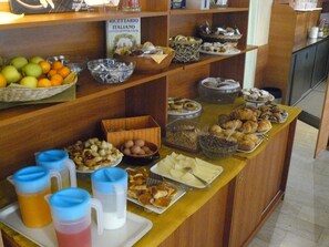 Daily buffet breakfast for a fee - Hotel Vittoriano (Turin)