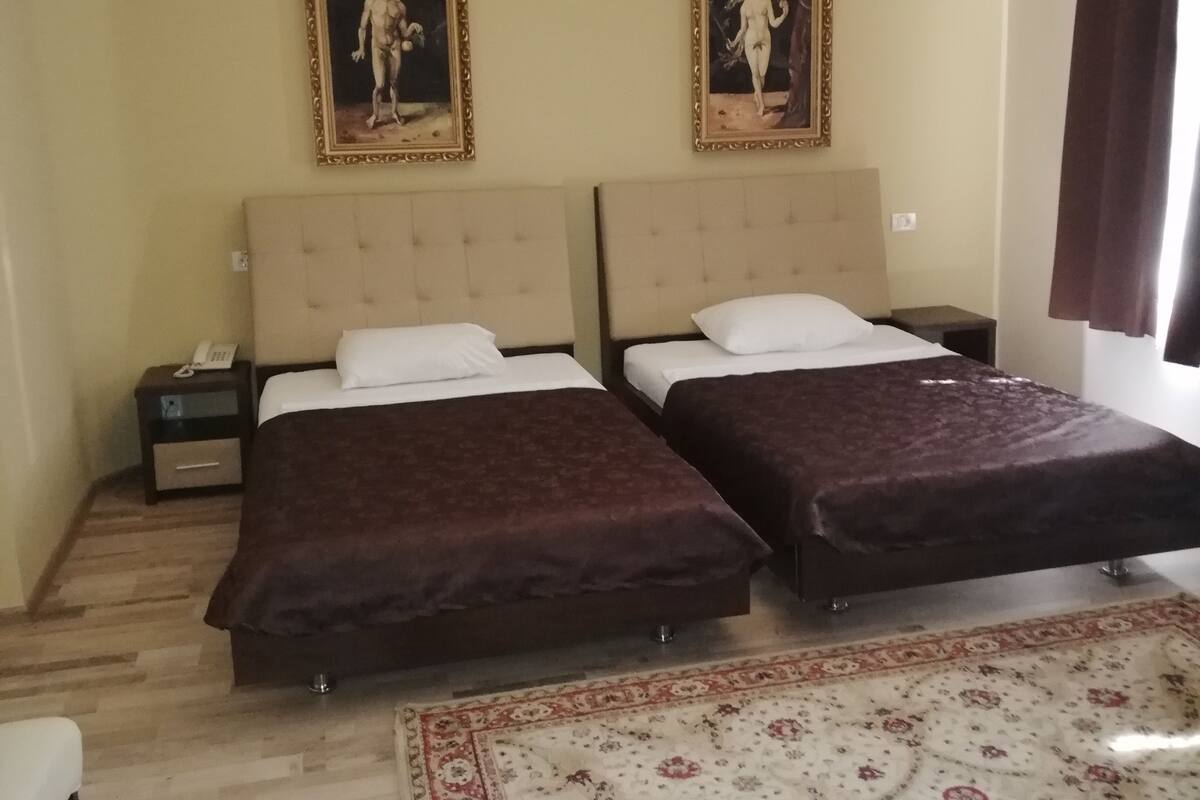 Standard Twin Room | 1 bedroom, minibar, in-room safe, desk