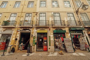 Majoituspaikan julkisivu