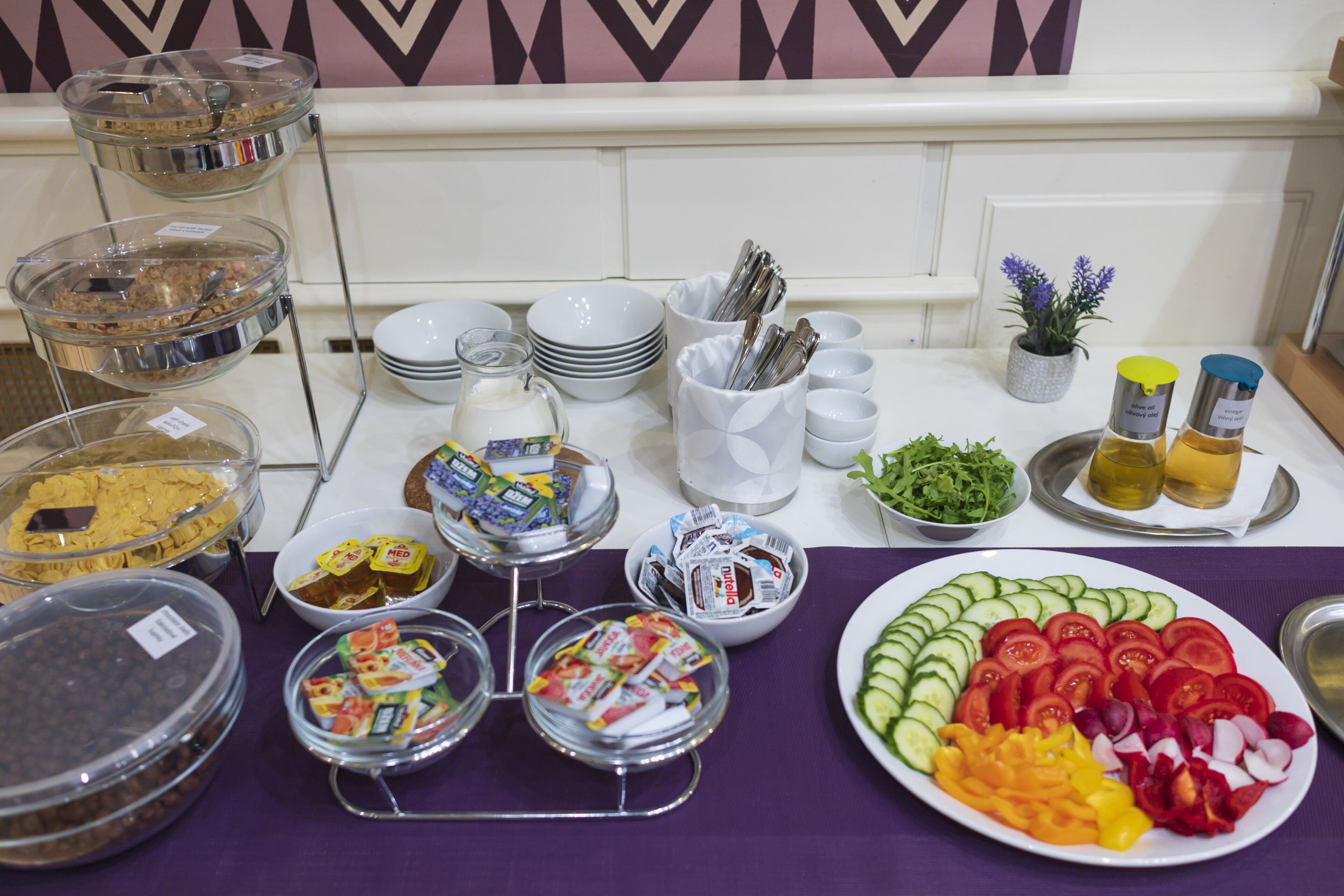 Colazione a buffet inclusa, servita tutte le mattine 
