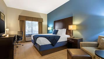 Pillowtop-Betten, Schreibtisch, laptopgeeigneter Arbeitsplatz