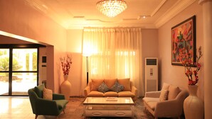 Sitzecke in der Lobby