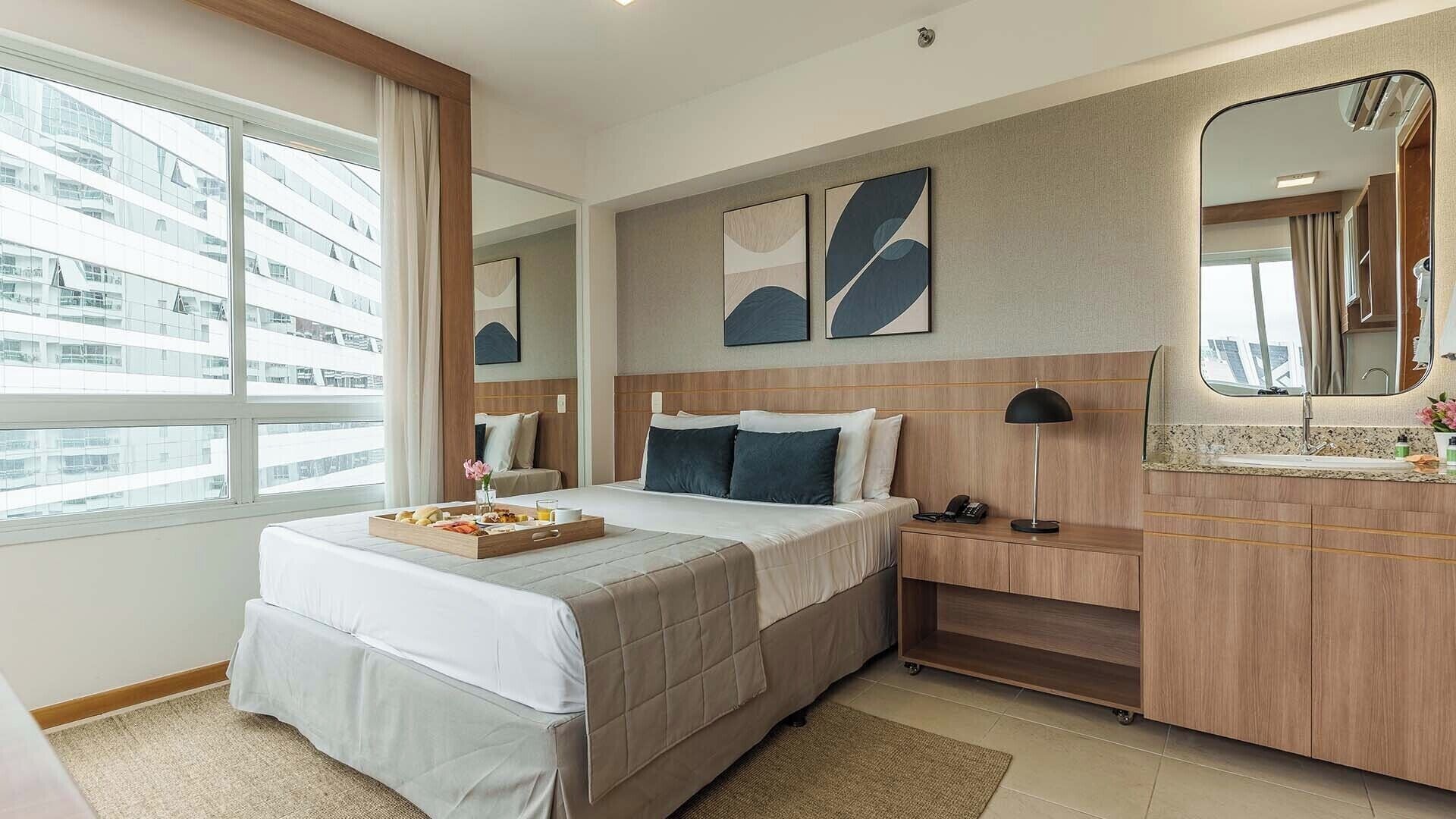 superior double room | 1 bedroom, in-room safe, desk, blackout curtains