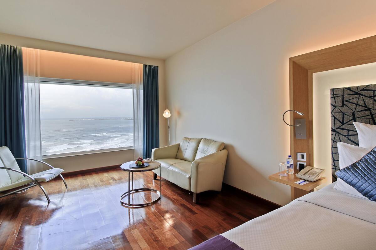 Literie de qualité supérieure, couette en duvet d'oie, minibar