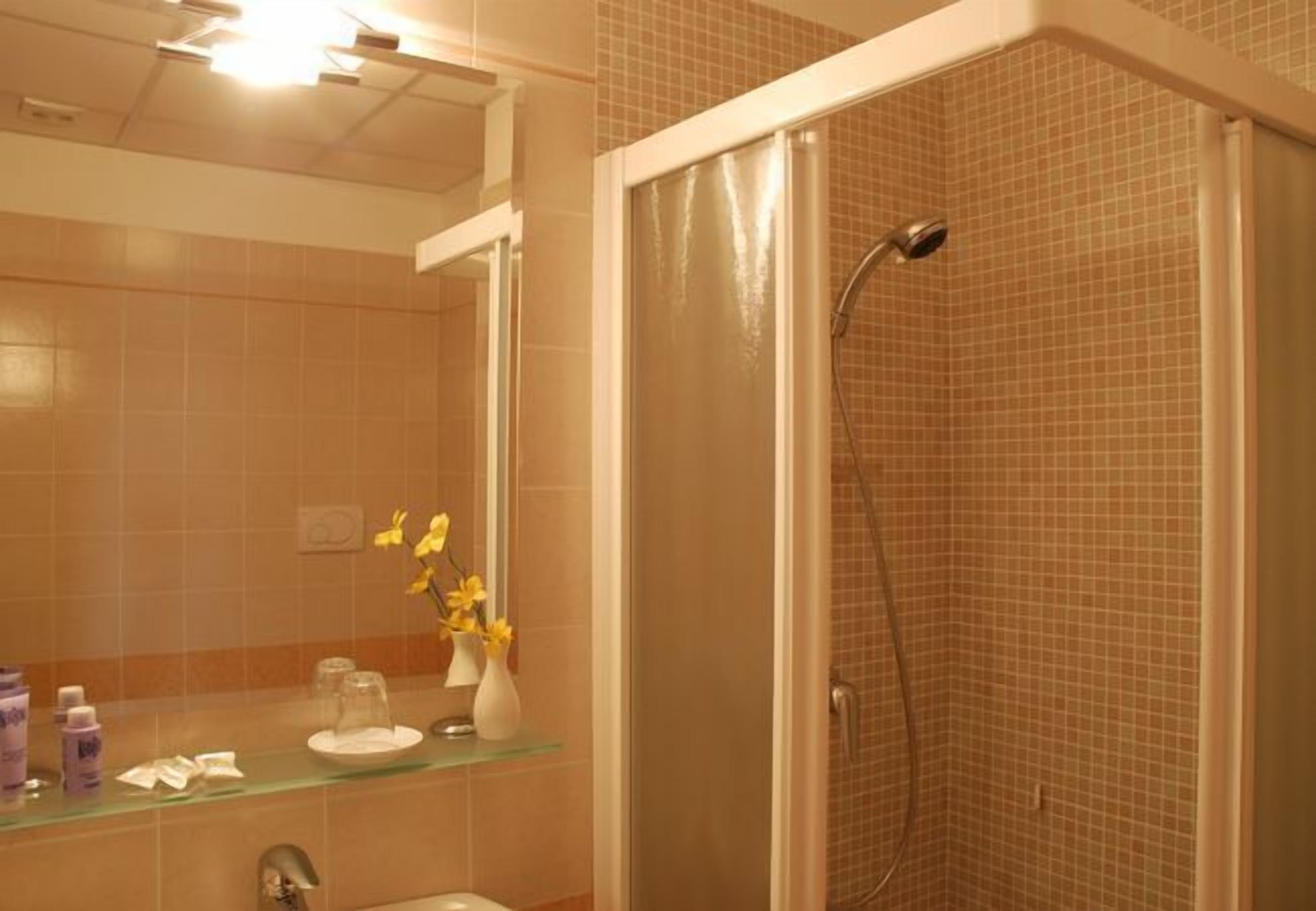 Classic-Einzelzimmer | Dusche im Bad