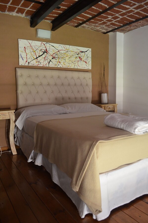 Premium bedding, individually decorated, individually furnished