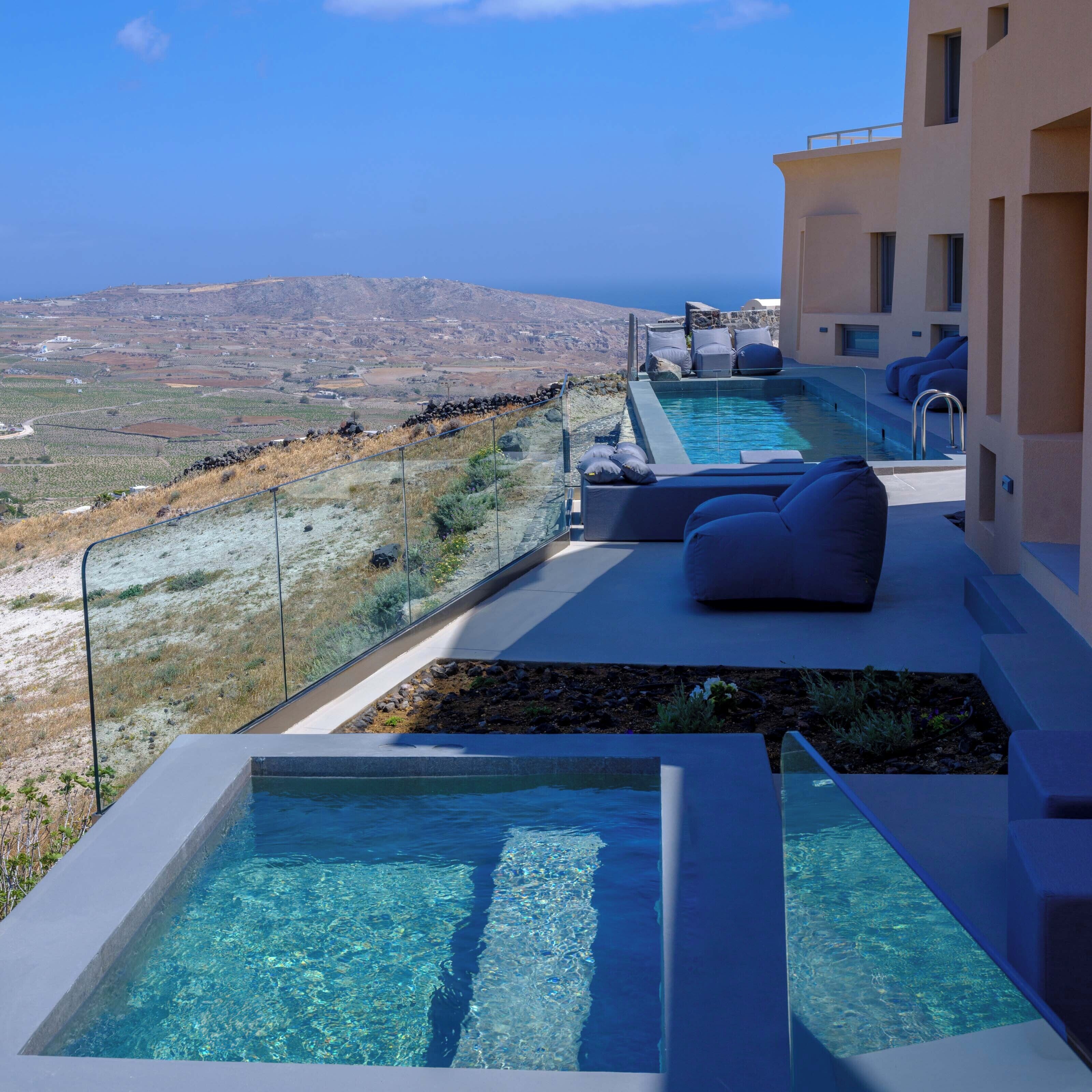 Senior Suite with Hot Tub & Caldera View | View from room