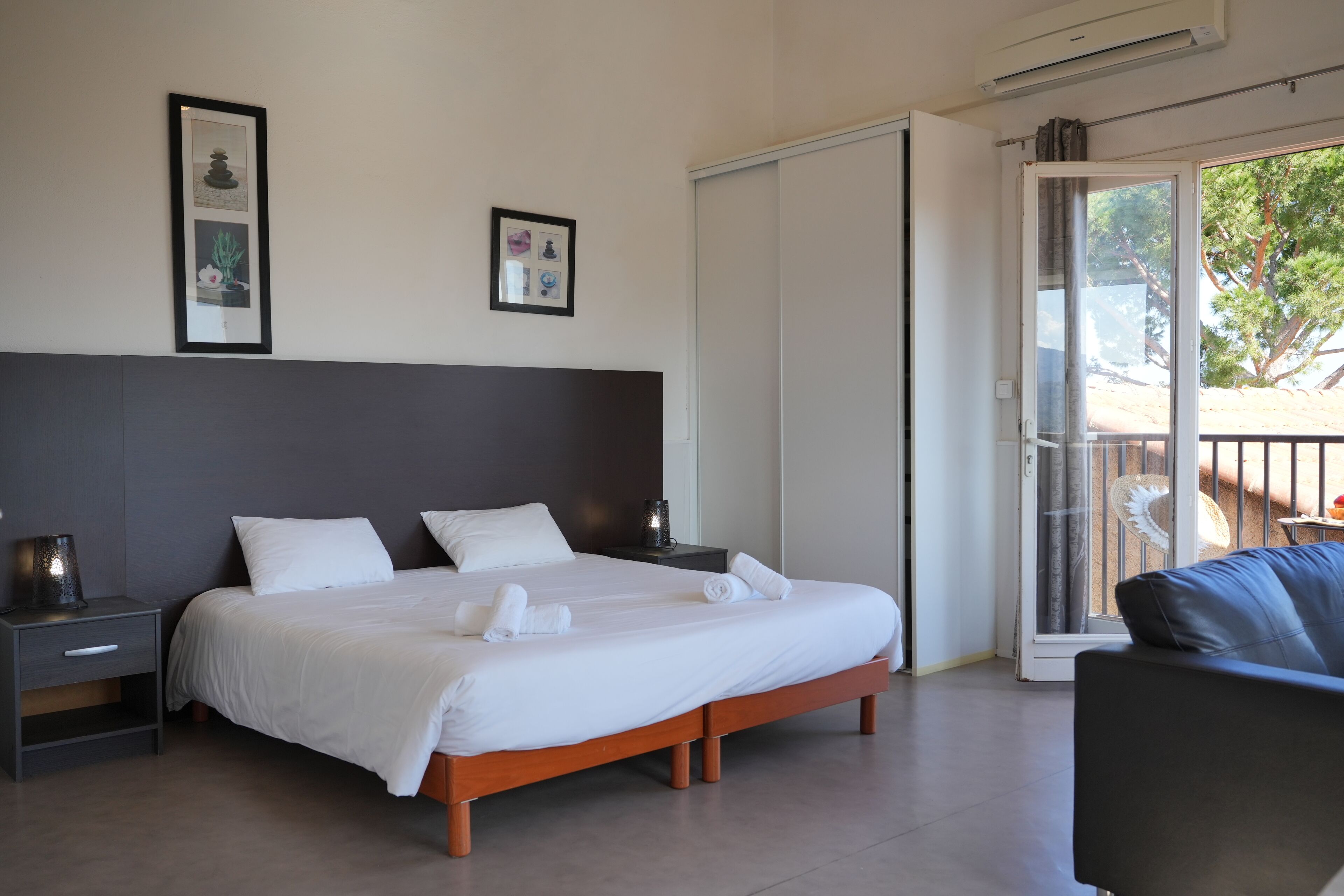 Studio, Meerseite | Zimmersafe, individuell eingerichtet, Bügeleisen/Bügelbrett