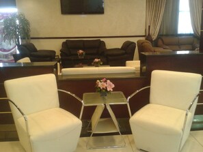 Zona de estar del vestíbulo