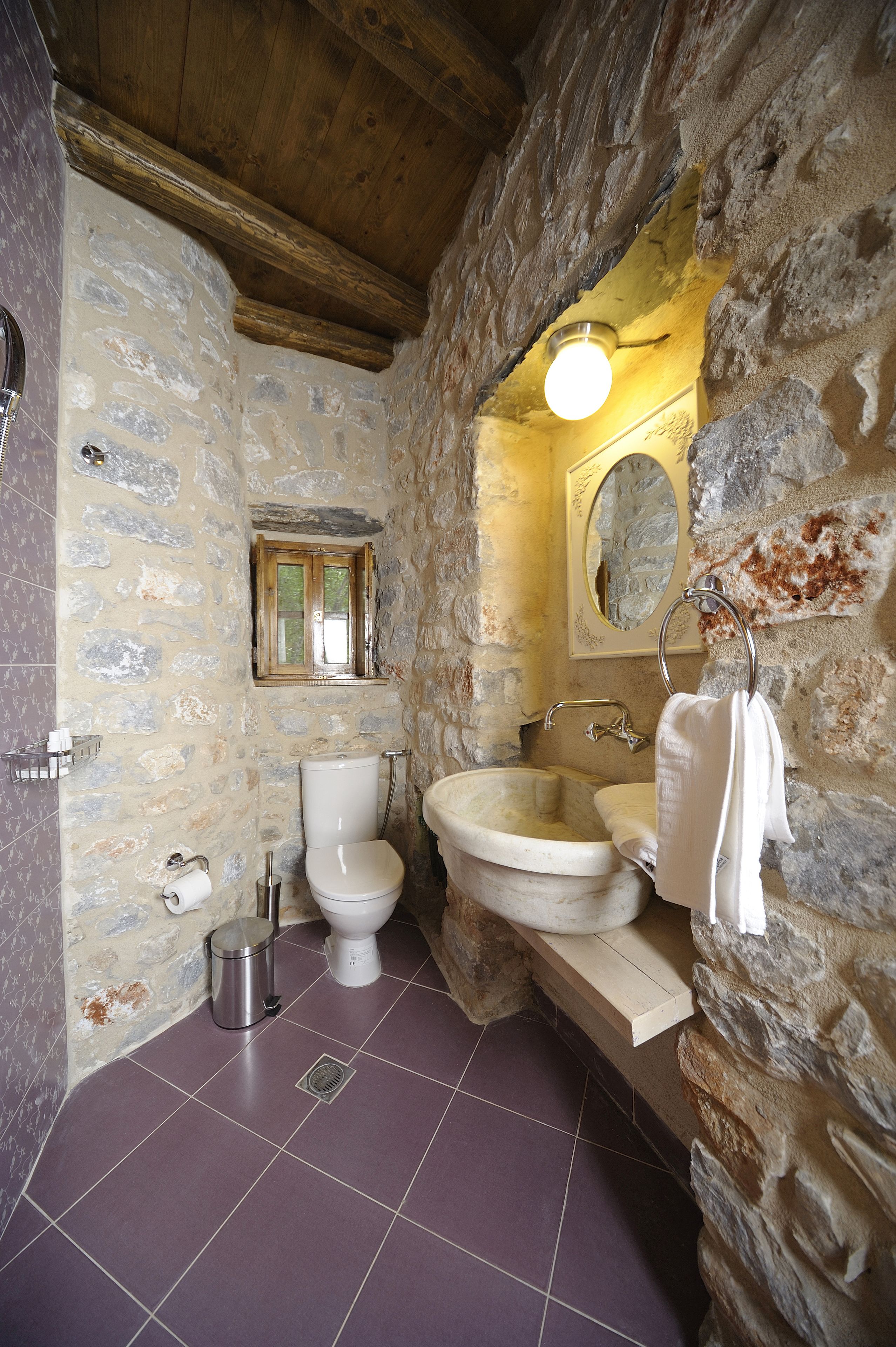 classic double room, 1 queen bed, terrace | bathroom | shower, designer toiletries, hair dryer, bathrobes