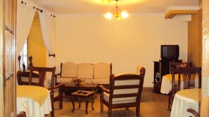 Sala de estar en el lobby