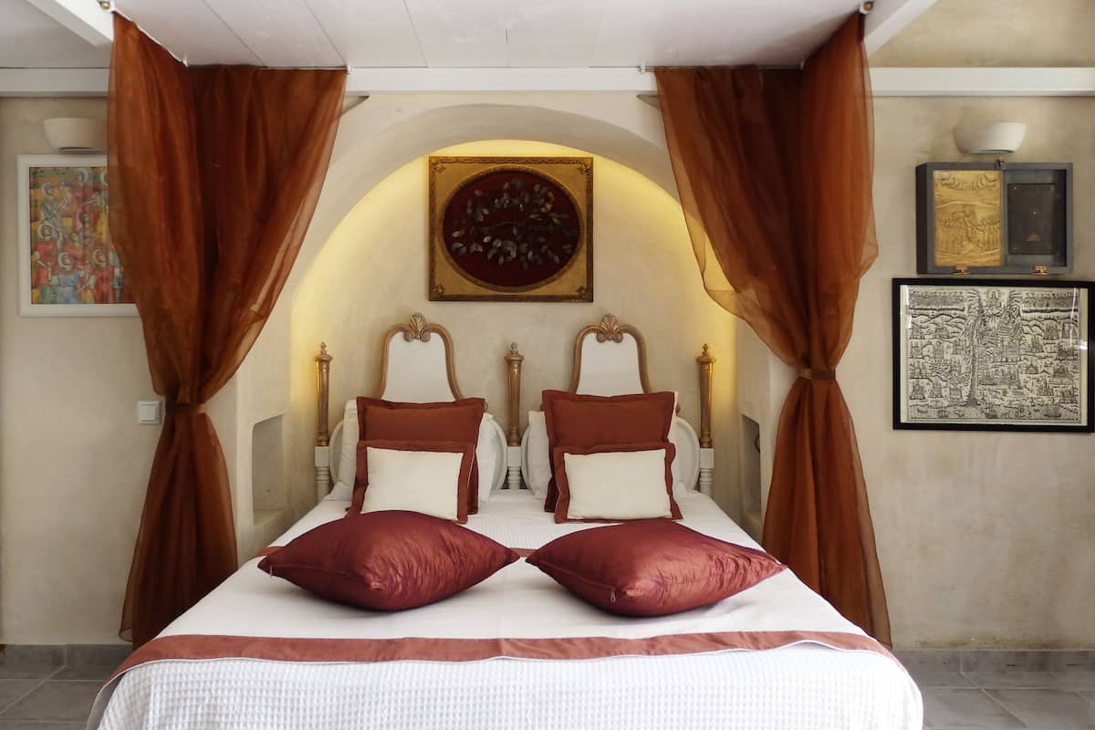 Villa, Accessible, Private Pool (Byzantine) | Premium bedding, pillowtop beds, in-room safe, individually decorated