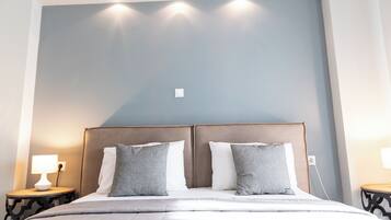 Kamar Quadruple Superior | Brankas, Wi-Fi gratis, dan seprai linen