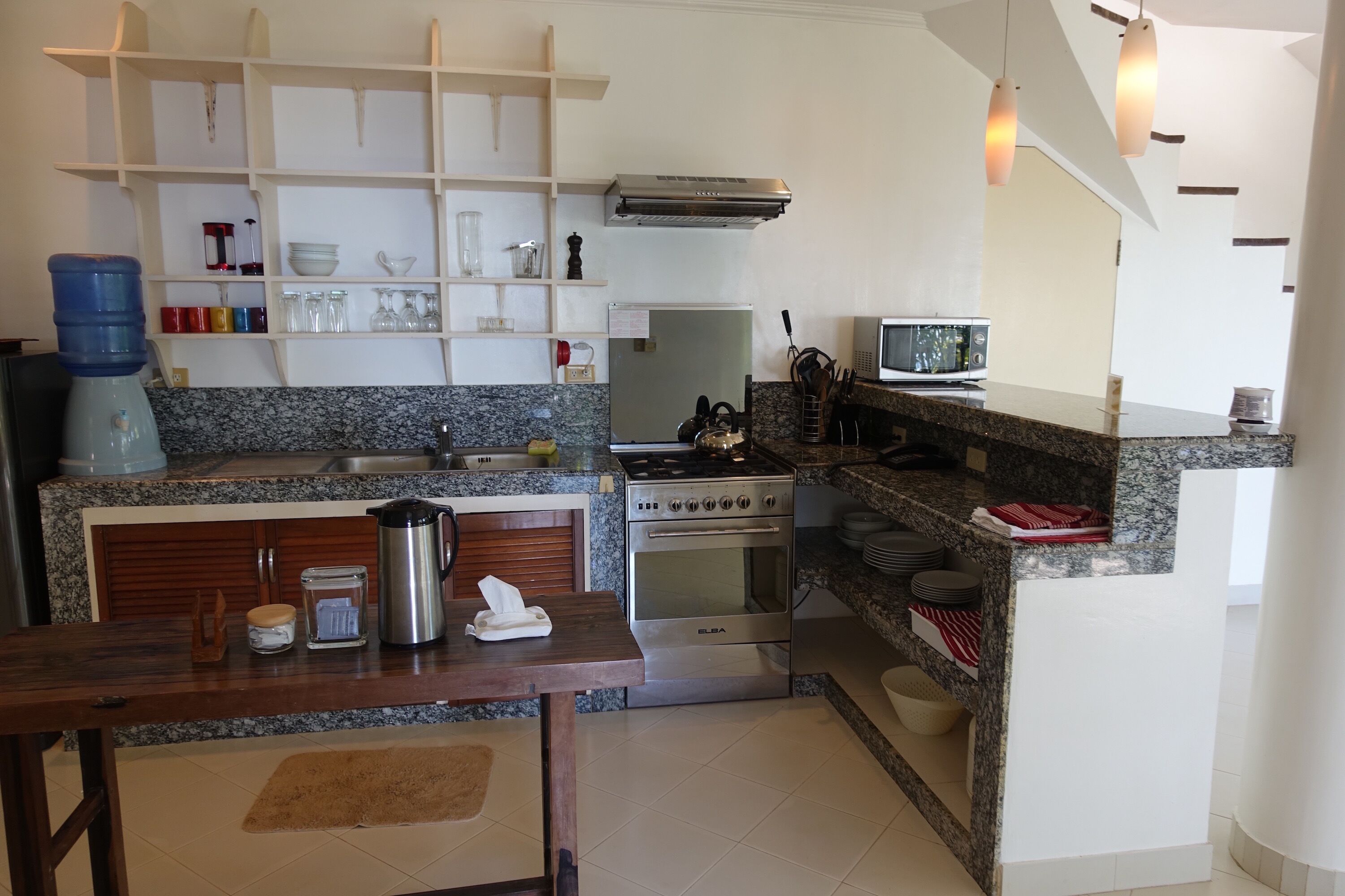 panoramic villa, 3 bedrooms, ocean view | private kitchen