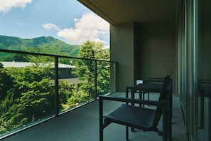 Western-style room with indoor hot spring bath and garden view (2 persons max.), Non Smoking | View from room