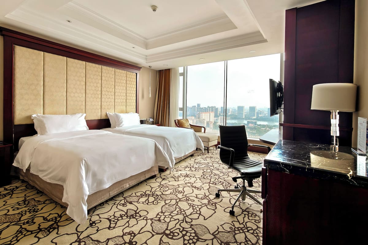 River View Twin Bed Room | Down comforters, pillowtop beds, minibar, in-room safe